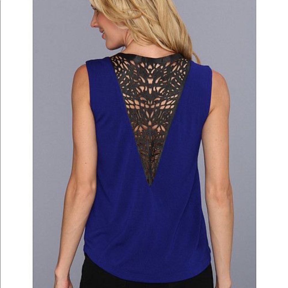 Townsen leather laser cut tank
